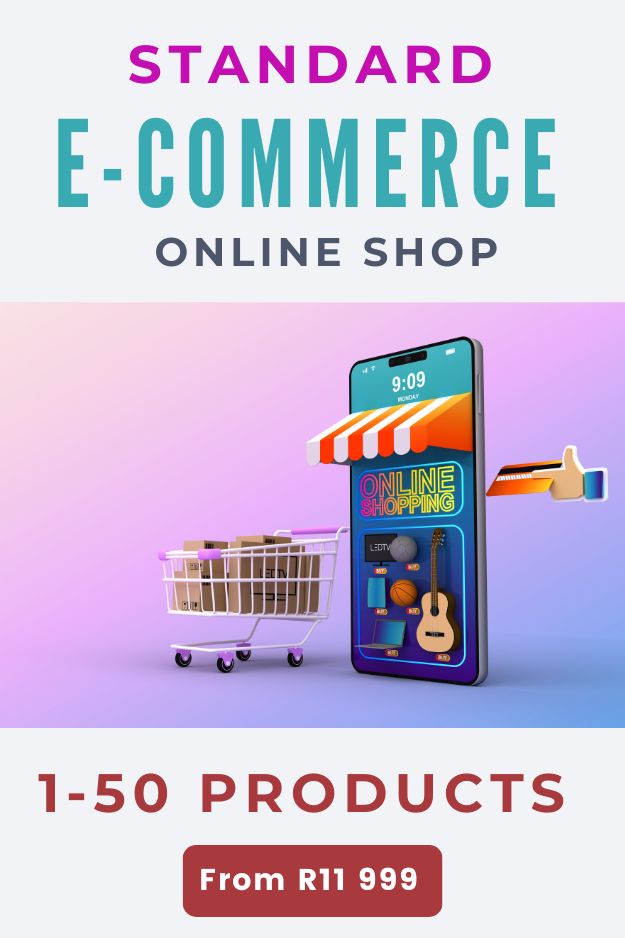 standard ecommerce development Affordable eCommerce Standard and Popular website Price and Package